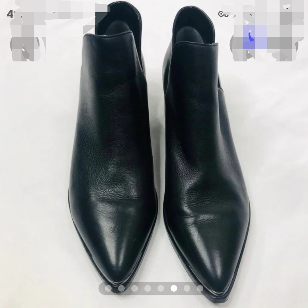 Marc Fisher Black Ankle Booties - Picture 3 of 8